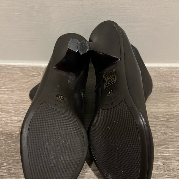 Prada chocolate brown leather boots. Size 37 - Picture 5 of 10